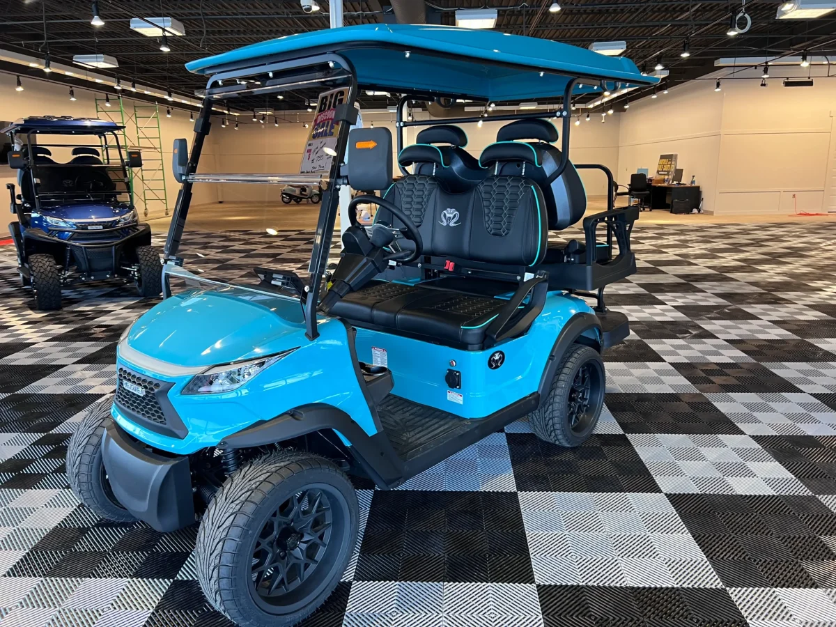 Electric 4 Seat Golf Cart For Sale - Venom EV Strike 4